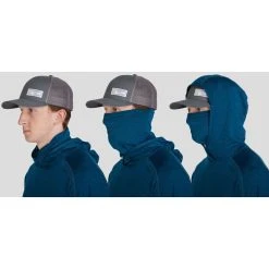 NRS Silkweight Varial Hoodie - Men's -Western Mountaineering shop 10008 04 Poseidon Model Hood 092121 2000x2000 RSZ 95200.1647987431