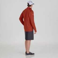 NRS Silkweight Baja Sun Shirt - Men's -Western Mountaineering shop 10009 04 Koi Model Back 092121 2000x2000 RSZ 69412.1647988270