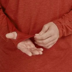 NRS Silkweight Long-Sleeve Shirt - Men's -Western Mountaineering shop 10114 05 Kio Model Detail 102121 2000x2000 rsz 62540.1654628775