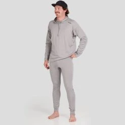 NRS Lightweight Pant - Men's -Western Mountaineering shop 10122 05 Titanium Model Front 102121 2000x2000 rsz 19858.1648056589