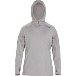 NRS Silkweight Hoodie - Men's -Western Mountaineering shop 10139 05 Sharkskin Lg Front 100621 2000x2000 rsz 67974.1647976485