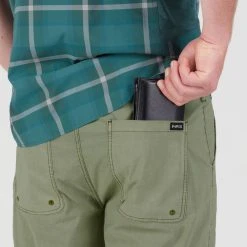 NRS Canyon Short - Men's -Western Mountaineering shop 10153 02 Olive Model Detail 112321 2000x2000 rsz 22509.1677177649