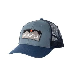 KAVU Above Standard Trucker Cap -Western Mountaineering shop 1142 VINTAGEBLUE 18082.1652725549