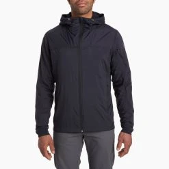 KUHL The One Hoody - Men's -Western Mountaineering shop 1146 Ms The One Hoody Raven Front rsz 83067.1645394042