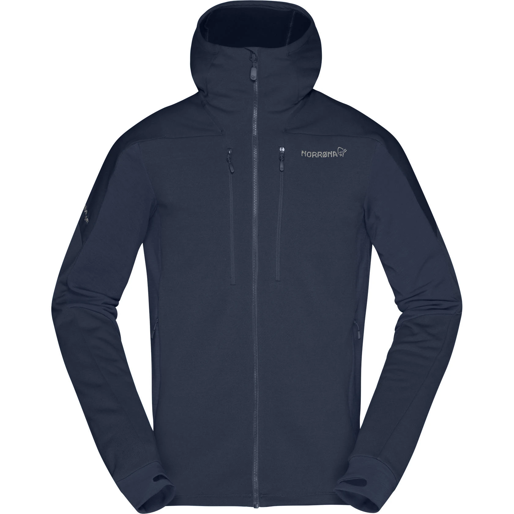 Norrona Trollveggen Powerstretch Pro Zip Hood - Men's 7 Norrona Trollveggen Powerstretch Pro Zip Hood - Men's - Image 5