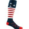 Darn Tough Captain Stripe Over-the-Calf Lightweight - Men's -Western Mountaineering shop 1815 StarsandStripes 1 rsz 53721.1667253699