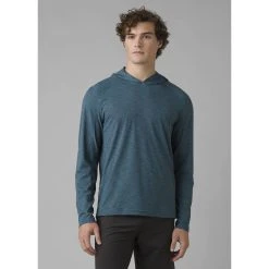 Prana Calder Hoodie - Men's (Spring 2022) -Western Mountaineering shop 1969591 BLUEFIN ALT 1 rsz 78419.1644959638