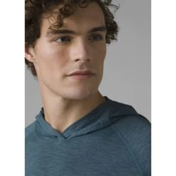 Prana Calder Hoodie - Men's (Spring 2022) -Western Mountaineering shop 1969591 BLUEFIN ALT 4 rsz 61010.1644959638