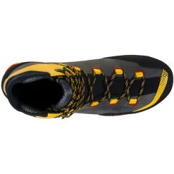 La Sportiva Trango Tech Leather GTX - Men's (Fall 2022) -Western Mountaineering shop 21s 999100 trangotechleather blackyellow 4 rsz 91729.1626823211