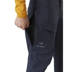Arc'teryx Beta AR Pant - Men's -Western Mountaineering shop 25700 beta ar pant m cobalt moon side vent f20 rsz 05496.1668034564