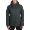 KUHL Law Fleece Lined Hoody - Men's (Fall 2022) -Western Mountaineering shop 7363 Law Fleece Lined Hoody Carbon Front rsz 78712.1668034005