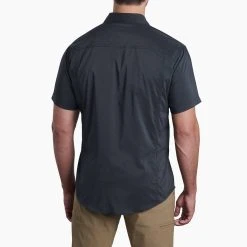 KUHL Stealth Short Sleeve - Men's -Western Mountaineering shop 7453 Stealth Blackout Back rsz 52234.1658254869