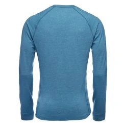 Black Diamond Solution 150 Merino Baselayer Crew - Men's -Western Mountaineering shop 760020 4002 msolution150merinobasecrw astralblue back 87218.1626822931