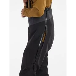 Arc'teryx Alpha SV Bib - Men's -Western Mountaineering shop Alpha SV Bib Black Side Vent rsz 30700.1663273347