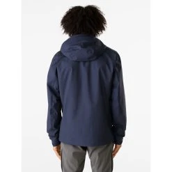 Arc'teryx Beta Jacket - Men's -Western Mountaineering shop Beta Jacket Black Sapphire Back View rsz 52565.1675990461