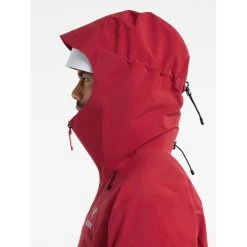 Arc'teryx Beta SV Jacket - Men's -Western Mountaineering shop Beta SV Jacket Bordeaux Hood rsz 39906.1674857170