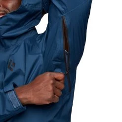 Black Diamond StormLine Stretch Rain Shell - Men's 36 Black Diamond StormLine Stretch Rain Shell - Men's -Western Mountaineering shop CDT0 4013 M STORMLINE RAIN SHELL INDIGO 05 rsz 04491.1676319323