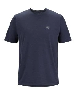 Arc'teryx Cormac Crew SS - Men's -Western Mountaineering shop Cormac Crew SS Black Sapphire 76587.1675196701