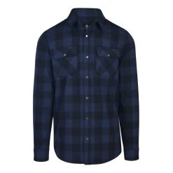 Flylow Handlebar Tech Flannel - Men's -Western Mountaineering shop Handlebar NightBlack 1200x rsz 38848.1676332588