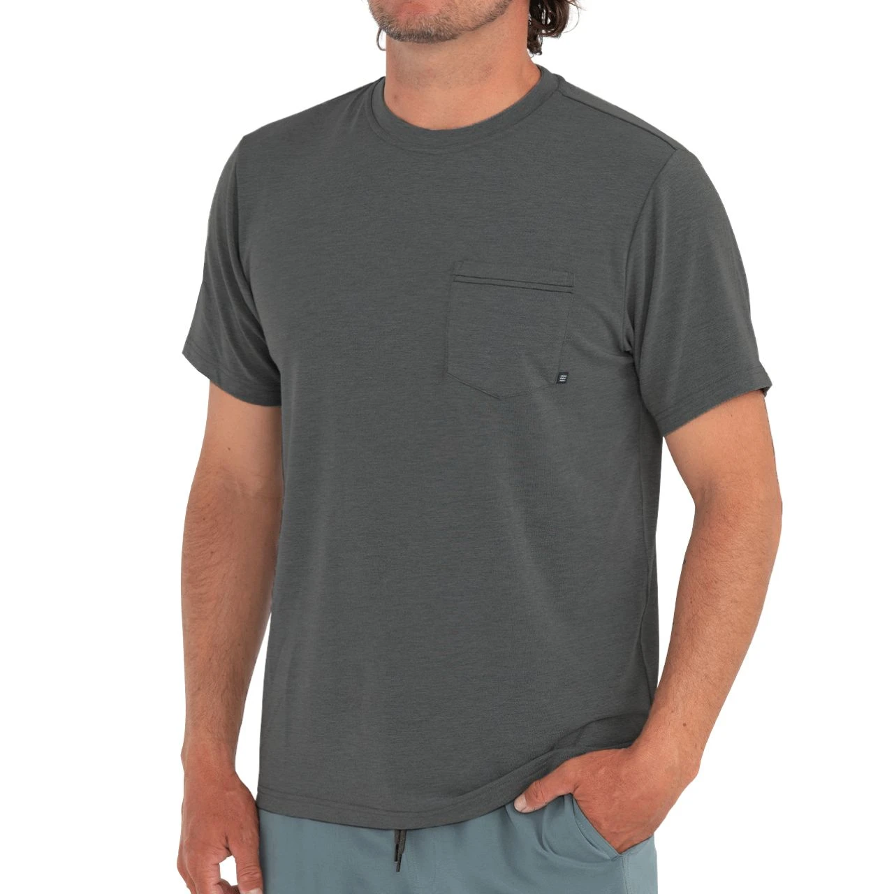 Free Fly Bamboo Flex Pocket Tee - Men's 5 Free Fly Bamboo Flex Pocket Tee - Men's - Image 3