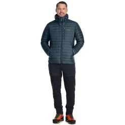 Rab Microlight Alpine Jacket - Men's -Western Mountaineering shop Microlight Alpine Jacket OrionBlue QDB 12 ORB DETAIL6 rsz 99434.1664429061