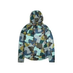 Topo Designs River Hoodie - Men's -Western Mountaineering shop River Hoodie Green Camo Back RSZ 91963.1677193126