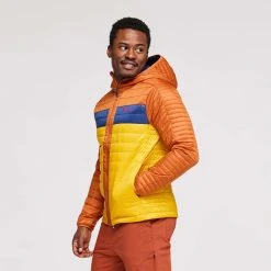 Cotopaxi Capa Insulated Hooded Jacket - Men's -Western Mountaineering shop S23MCapaInsulatedHoodedJacketMezcal Sunset 5 1200x 38214.1673904244