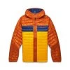 Cotopaxi Capa Insulated Hooded Jacket - Men's -Western Mountaineering shop S23 M Capa Insulated Hooded Jacket Mezcal Sunset F 39259.1673904245