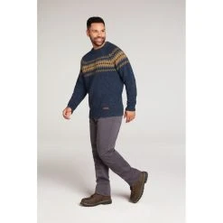 Sherpa Dumji Crew Sweater - Men's -Western Mountaineering shop SM6106 392 Dumji Crew RatheeBlue 0278 rsz 42576.1660763194