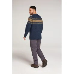 Sherpa Dumji Crew Sweater - Men's -Western Mountaineering shop SM6106 392 Dumji Crew RatheeBlue 0286 rsz 28173.1660763194
