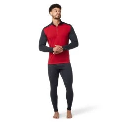 Smartwool Classic Thermal Merino Base Layer 1/4 Zip - Men's 19 Smartwool Classic Thermal Merino Base Layer 1/4 Zip - Men's -Western Mountaineering shop SW016355J34 2 p rsz 31338.1661974649