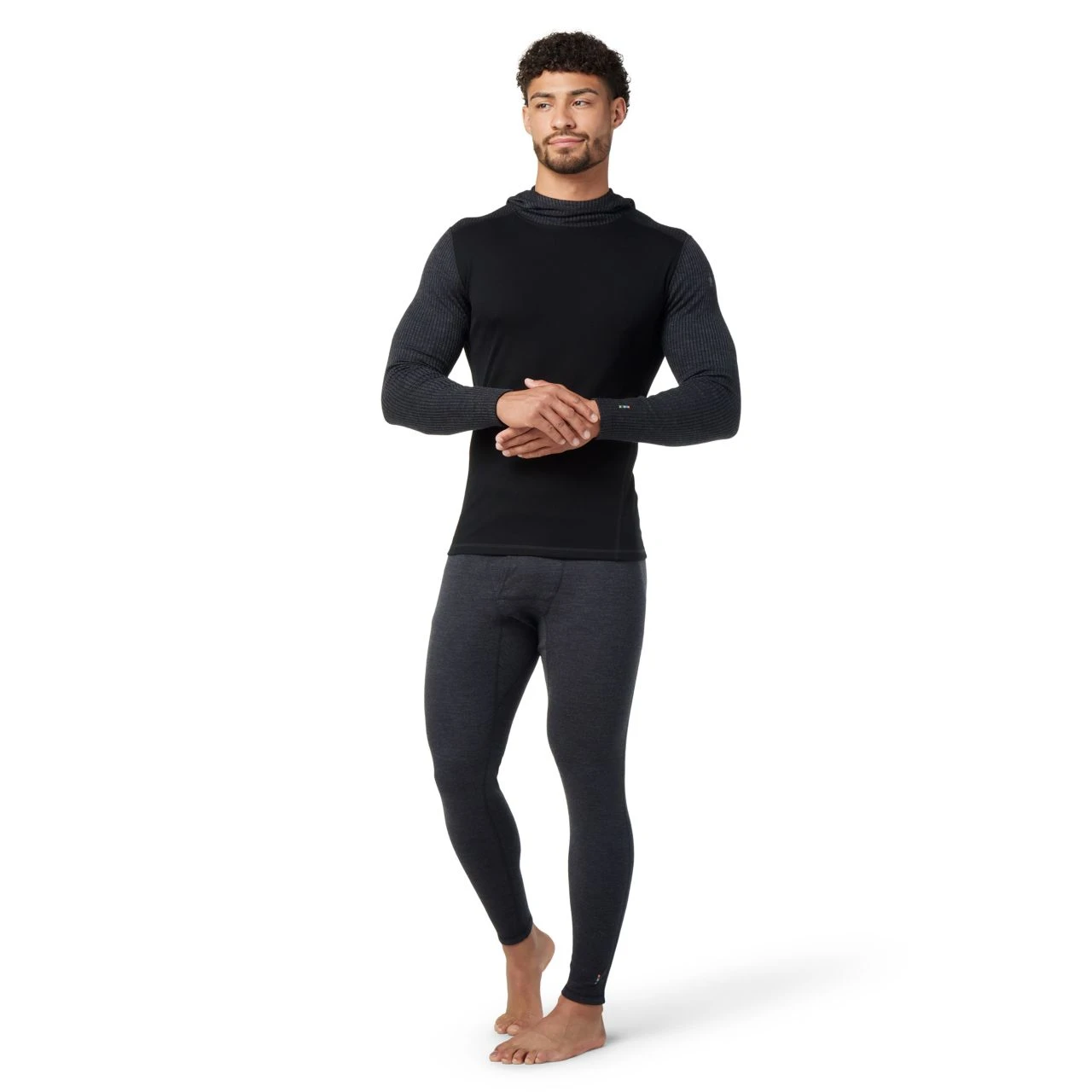 Smartwool Classic Thermal Merino Base Layer Rib Hoodie - Men's 4 Smartwool Classic Thermal Merino Base Layer Rib Hoodie - Men's - Image 2