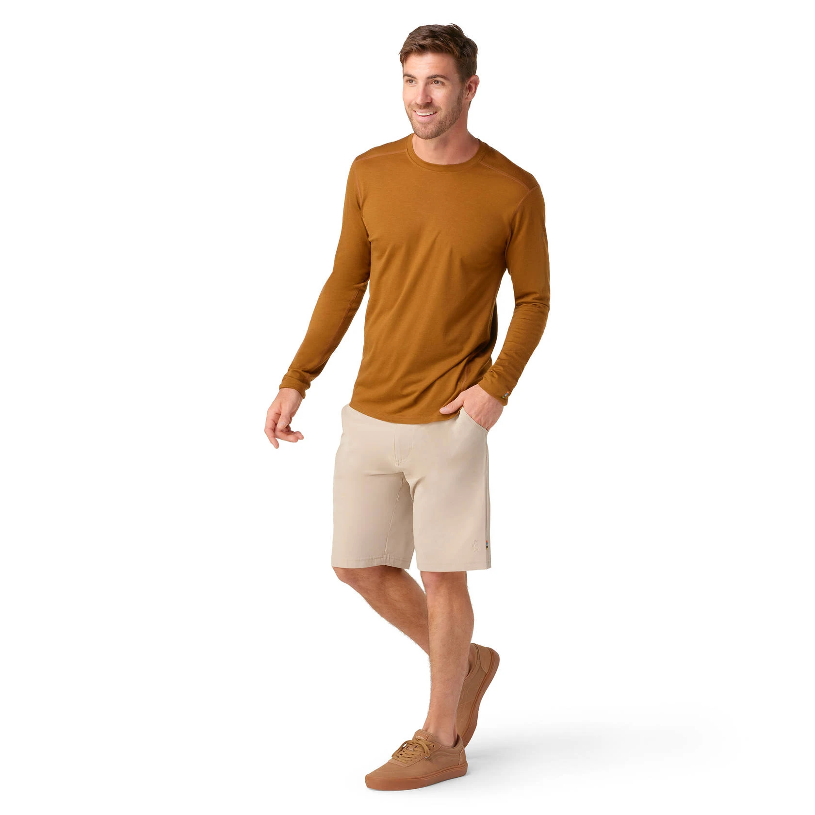 Smartwool Classic All-Season Merino Base Layer Long Sleeve - Men's 7 Smartwool Classic All-Season Merino Base Layer Long Sleeve - Men's - Image 5
