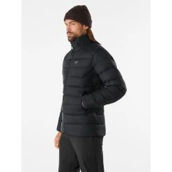 Arc'teryx Thorium Jacket - Men's -Western Mountaineering shop Thorium Jacket Black Side View Left rsz 33315.1673981512
