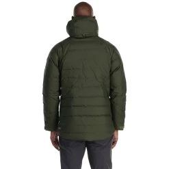 Rab Valiance Jacket - Men's -Western Mountaineering shop Valiance Jacket Army QDB 49 ARM DETAIL5 rsz 60112.1664562979