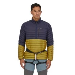 Patagonia AlpLight Down Pullover - Men's (Fall 2022) -Western Mountaineering shop WBF21 85550 TXTG MKHARNESS rsz 59448.1667245793
