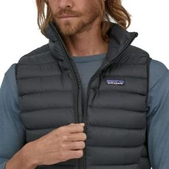 Patagonia Down Sweater Vest - Men's (Fall 2022) -Western Mountaineering shop WBF22 84623 BLK CSZIP rsz 03660.1661212683.1280.1280 08600.1674084702