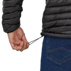 Patagonia AlpLight Down Pullover - Men's (Fall 2022) -Western Mountaineering shop WBF22 85550 BLK FHCORD rsz 03180.1667245793