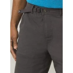 Prana Stretch Zion Short 10 Inch - Men's (Fall 2021) -Western Mountaineering shop m3st10117 charcoal alt 5 50612.1653340998