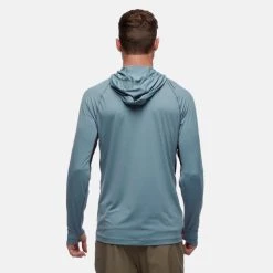 Black Diamond Alpenglow Pro Hoody - Men's -Western Mountaineering shop m alpenglow pro storm blue model back rsz 90909.1675370955