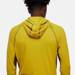 Black Diamond Alpenglow Pro Hoody - Men's -Western Mountaineering shop m alpenglow pro sulphur hood detail rsz 71801.1675370763