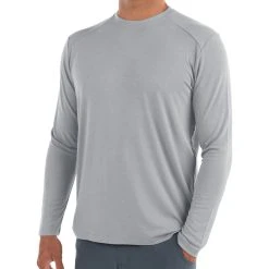 Free Fly Bamboo Midweight Long Sleeve - Men's (Spring 2022) -Western Mountaineering shop m midweight longsleeve 1000px aspengrey 1 rsz 96270.1676487706