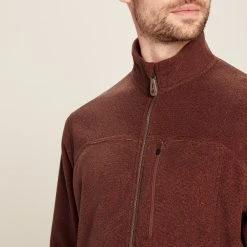 Sherpa Rolpa Zip Fleece Tee - Men's -Western Mountaineering shop sm3110 305 3 rolpa zip fleece tee spice rsz 62748.1651684171