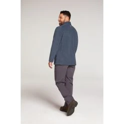 Sherpa Rolpa Zip Fleece Tee - Men's -Western Mountaineering shop sm3110 393 rolpa zip tee neeloblue 0112 rsz 17025.1651160072