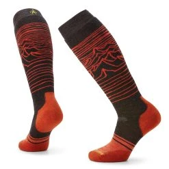 Smartwool Snowboard Full Cushion Iguchi Pattern OTC Socks - Men's -Western Mountaineering shop snowboard full cushion iguchi pattern 002 52817.1663027552