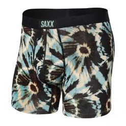 Saxx Vibe Boxer Brief - Men's -Western Mountaineering shop sxbm35 etm 1form f sp22 earthy tie dye multi rsz 87043.1672173141