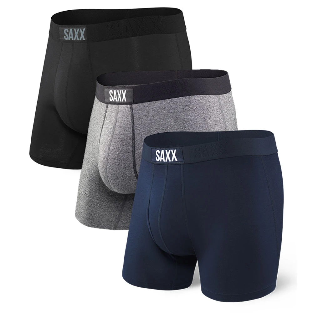Saxx Vibe Boxer Brief 3-Pack - Men's 3 Saxx Vibe Boxer Brief 3-Pack - Men's