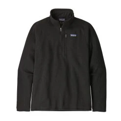 Patagonia Better Sweater 1/4 Zip - Men's -Western Mountaineering shop wbf19 25523 blk bcg 28928.1652136324